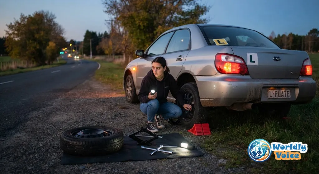 how to change a tire