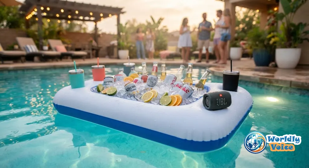 inflatable bar for swimming pool
