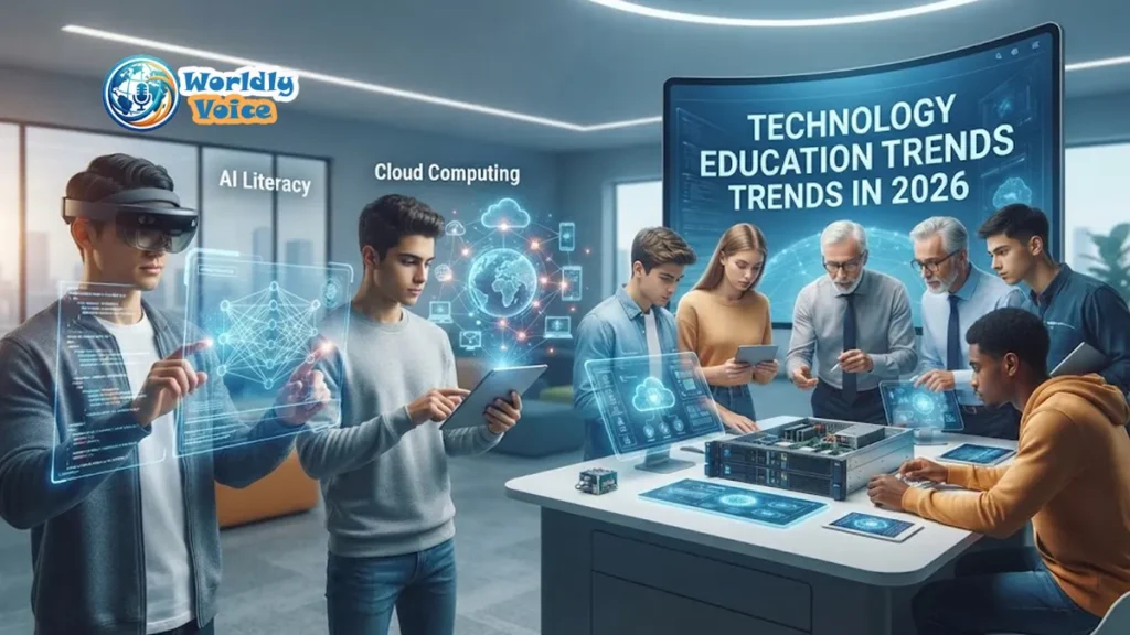 Technology Education Trends in 2026: How AI, Cloud Skills and Practical Learning Are Changing Education Technology education trends in 2026 including AI cloud computing and digital skills