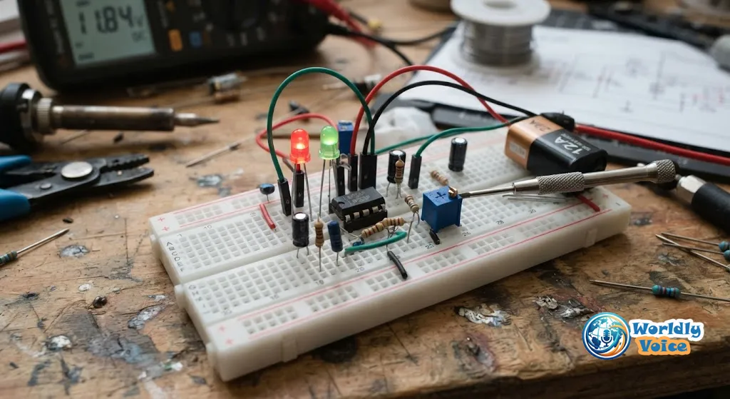 How to Make a 12V Battery Charging Indicator at Home