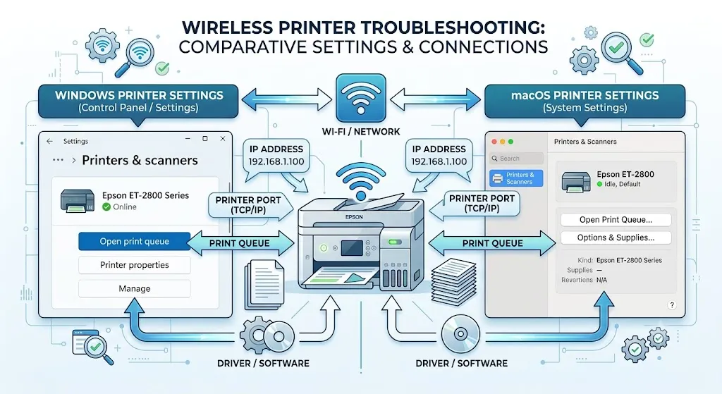 Why Does My Epson Printer Keep Going Offline